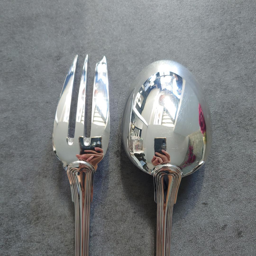 格安 美品 クリストフル ポートロイヤル サービングセット 5点