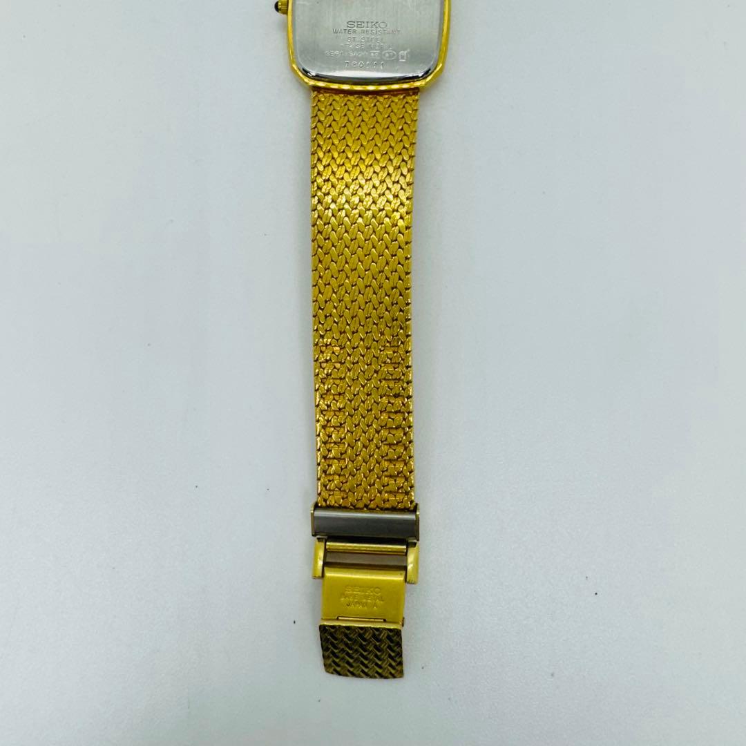 ✨SEIKO✨セイコー✨ドルチェ✨5E61-5A20✨ダイヤ1P付き✨腕時計✨