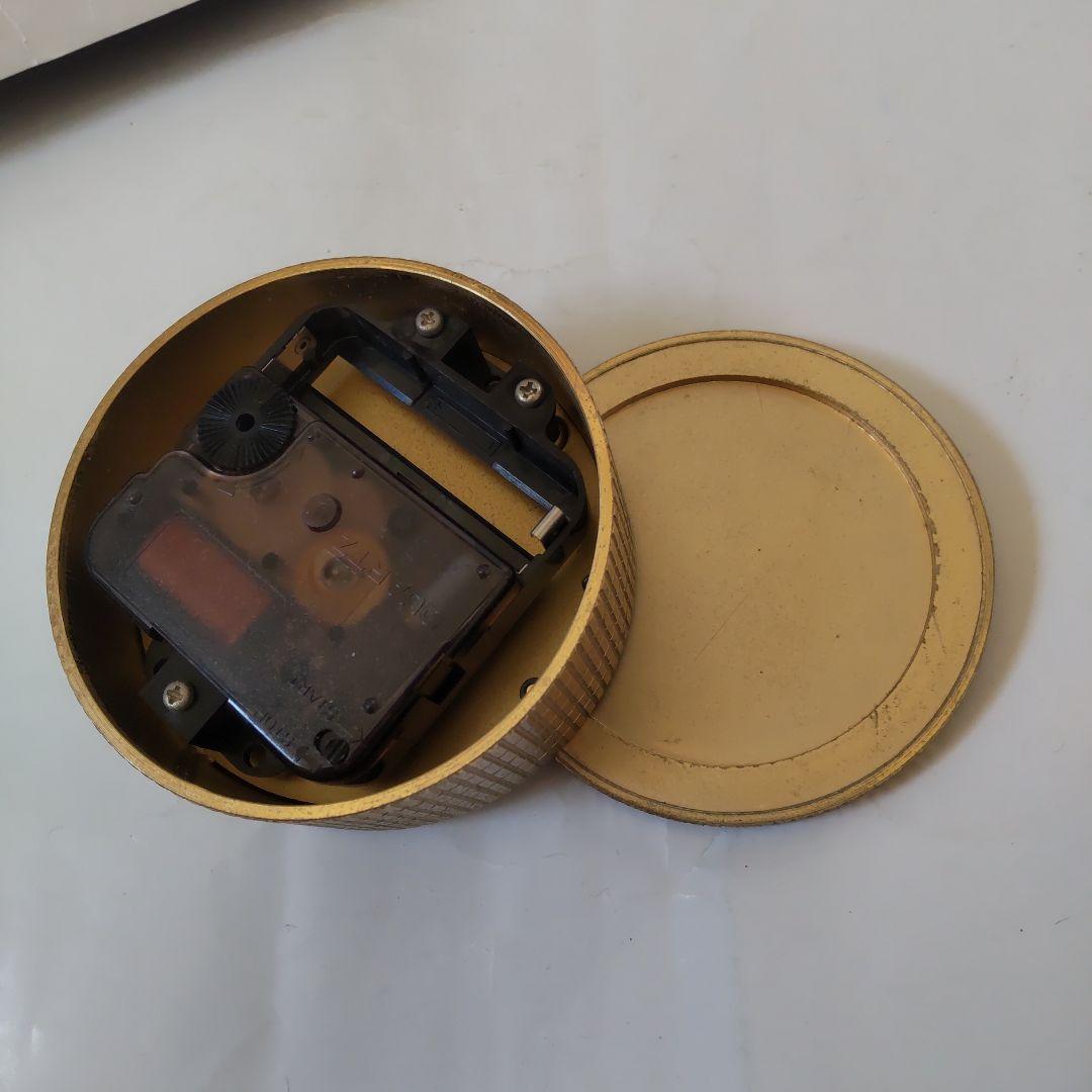 京都市営地下鉄開業 記念品 置時計 昭和56年5月29日 京都市交通局 非売品