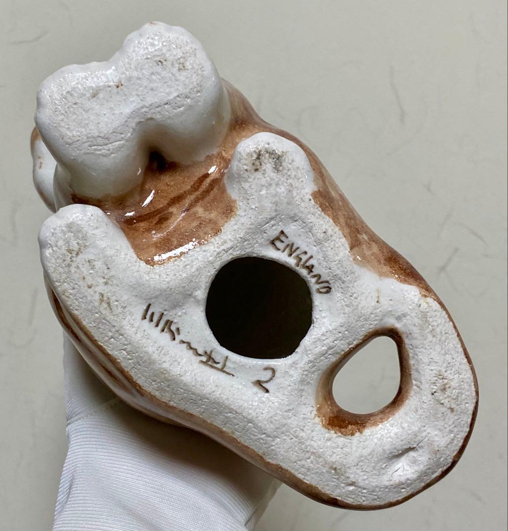 ウィンスタンレイキャット　ケンジントンキャット　ジンジャー猫　貫入無し　サイズ2