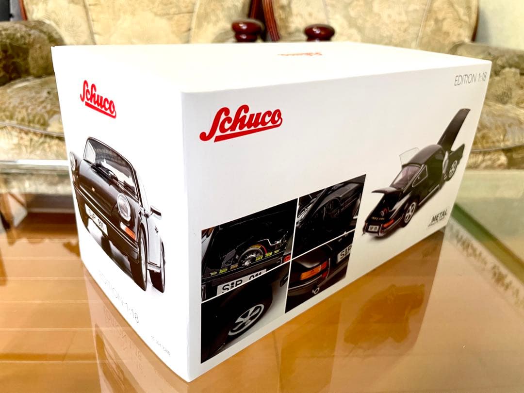 価格変更 1/18 シュコー ポルシェ911S クーペ1973ブラック 未展示品