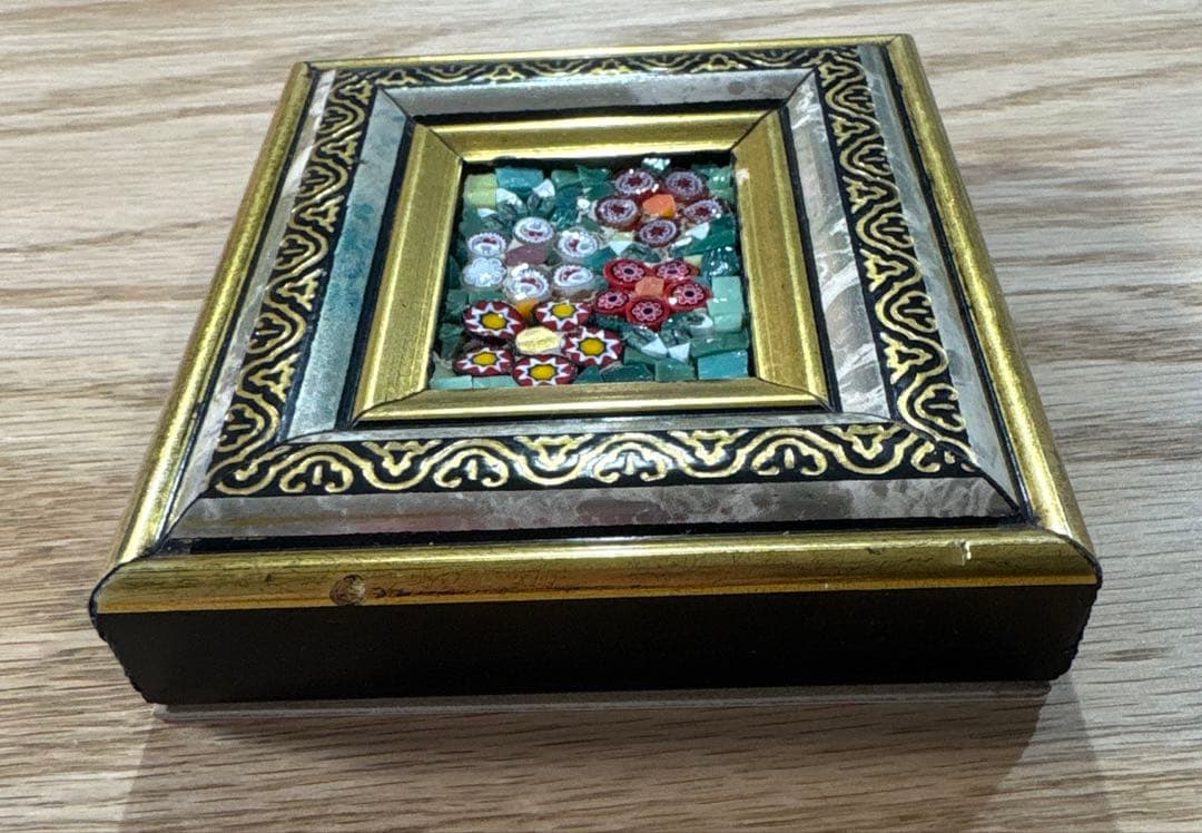 CANGEMI&INTRAVAIA モザイクタイル 画 24KARAT 2点
