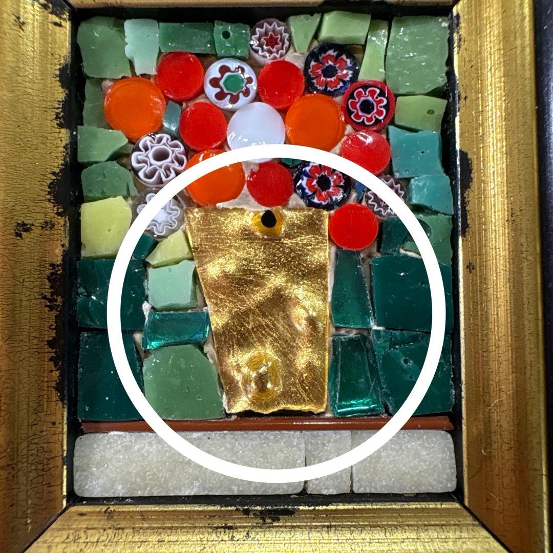 CANGEMI&INTRAVAIA モザイクタイル 画 24KARAT 2点