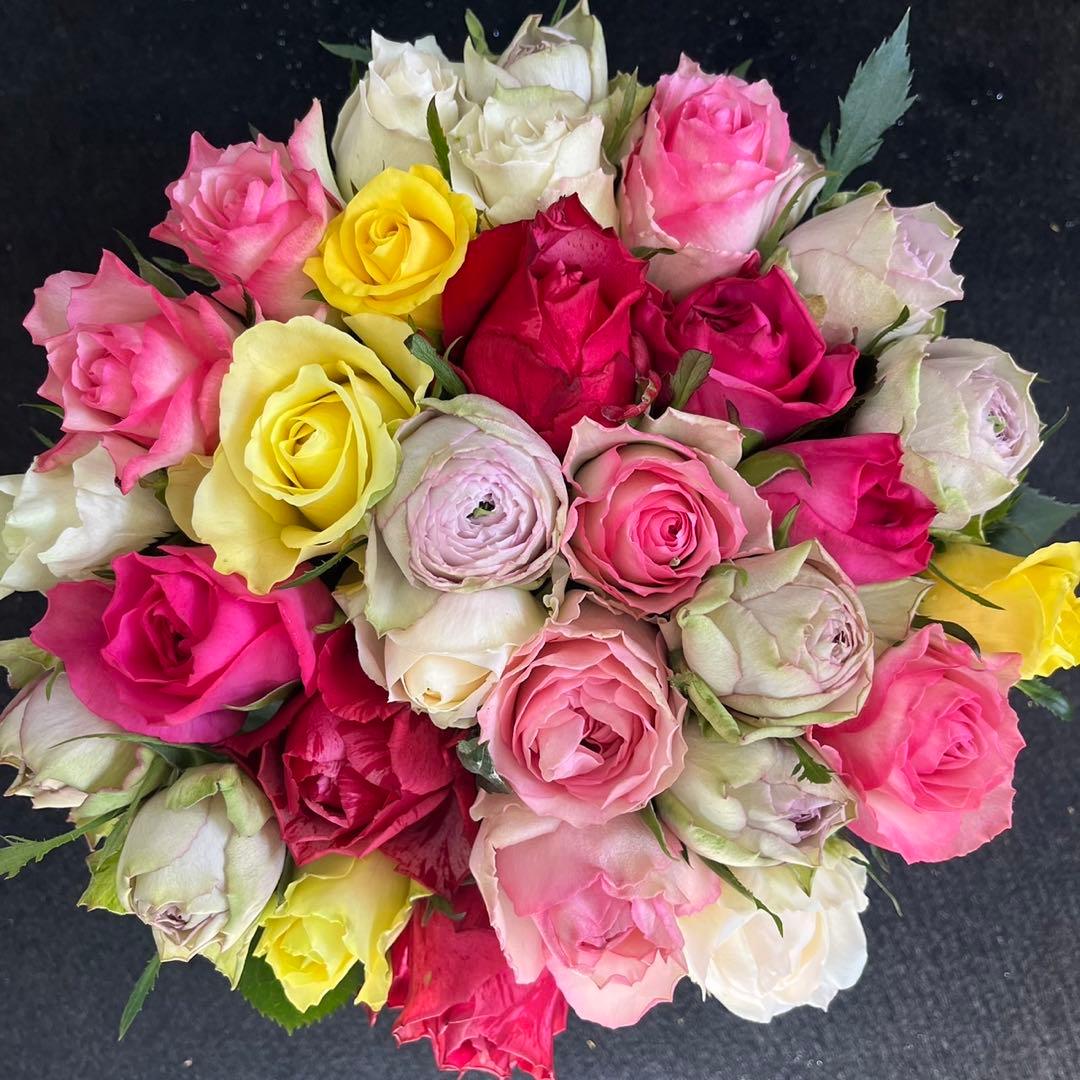 鮮度抜群‼️ 《切り花 ・生花 》おまかせミックス 30㎝SMサイズ！30本 薔薇