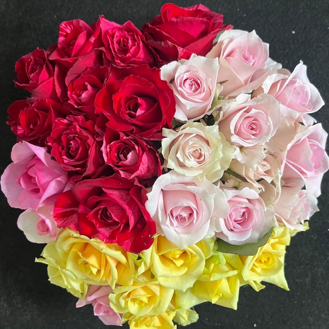 鮮度抜群‼️ 《切り花 ・生花 》おまかせミックス 30㎝SMサイズ！30本 薔薇