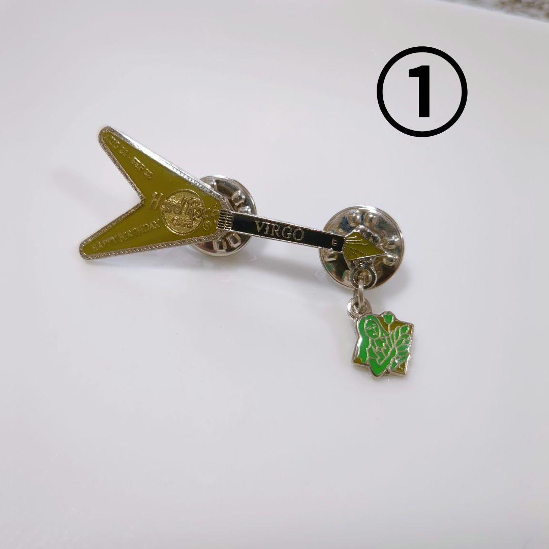 ハードロックカフェ Hard Rock CAFE エレキギター 誕生日ピン 3点