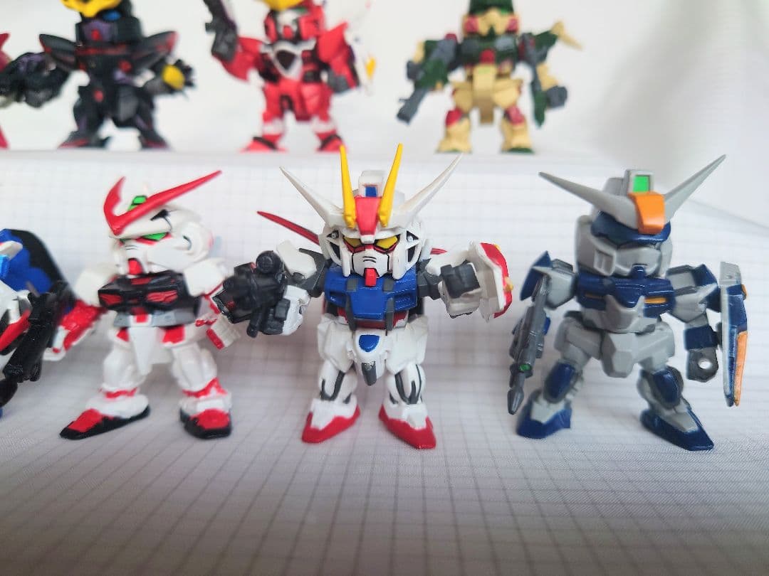 ガンダムSEED SDフィギュア 9体セット