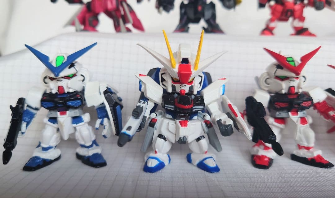 ガンダムSEED SDフィギュア 9体セット