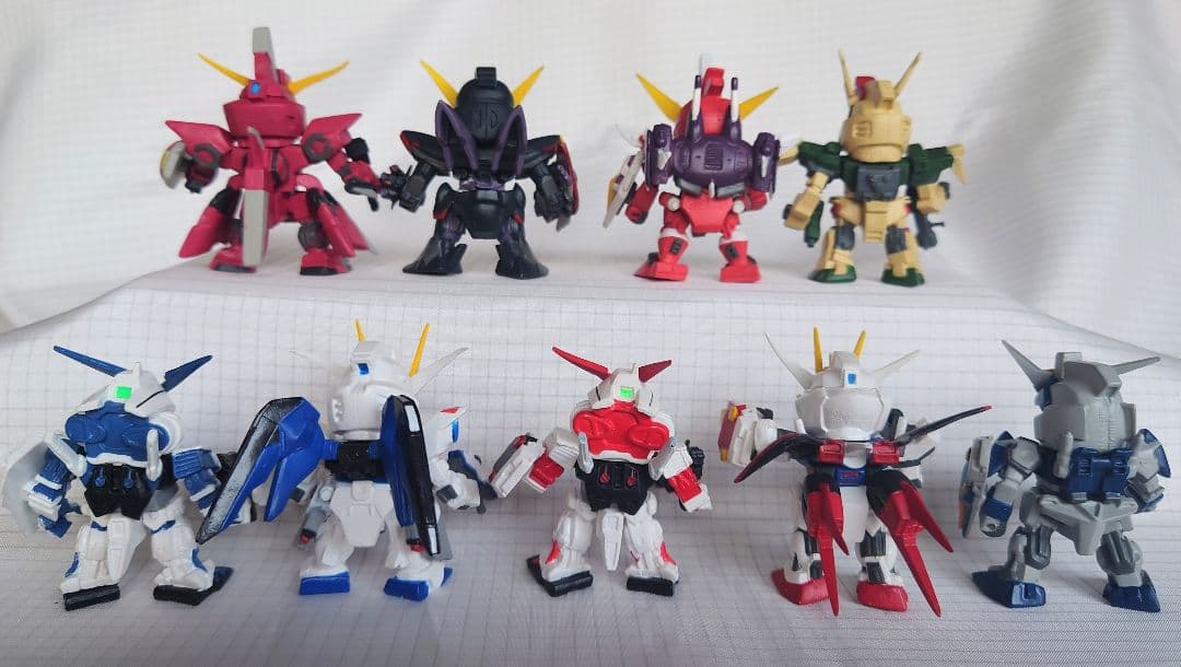 ガンダムSEED SDフィギュア 9体セット