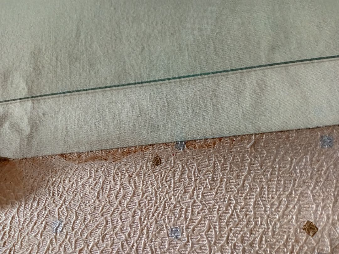 ガラスケース/昭和レトロ/レトロガラス/背面/底面/和紙/MRZ404