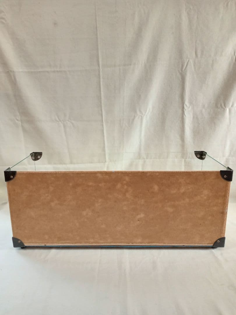 ガラスケース/昭和レトロ/レトロガラス/背面/底面/和紙/MRZ404