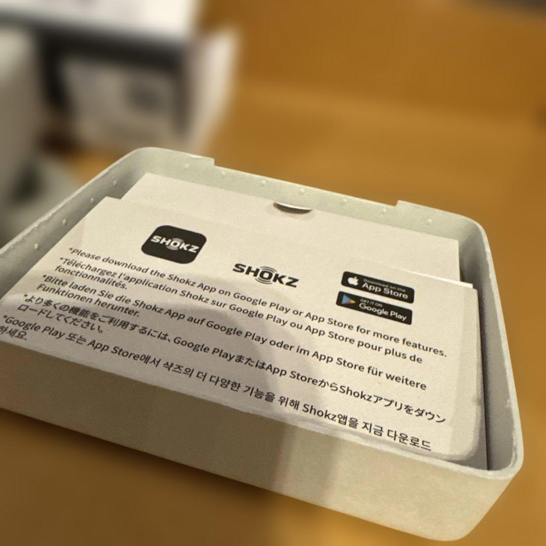 SHOKZ OPENDOTS ONE ブラック 新品未使用開封のみ