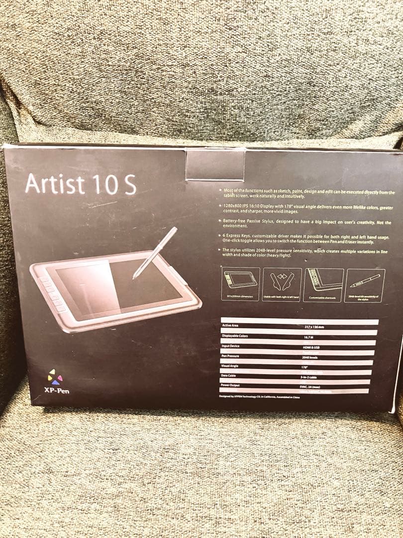 XP-PEN Artist 10s 液晶ペンタブレット