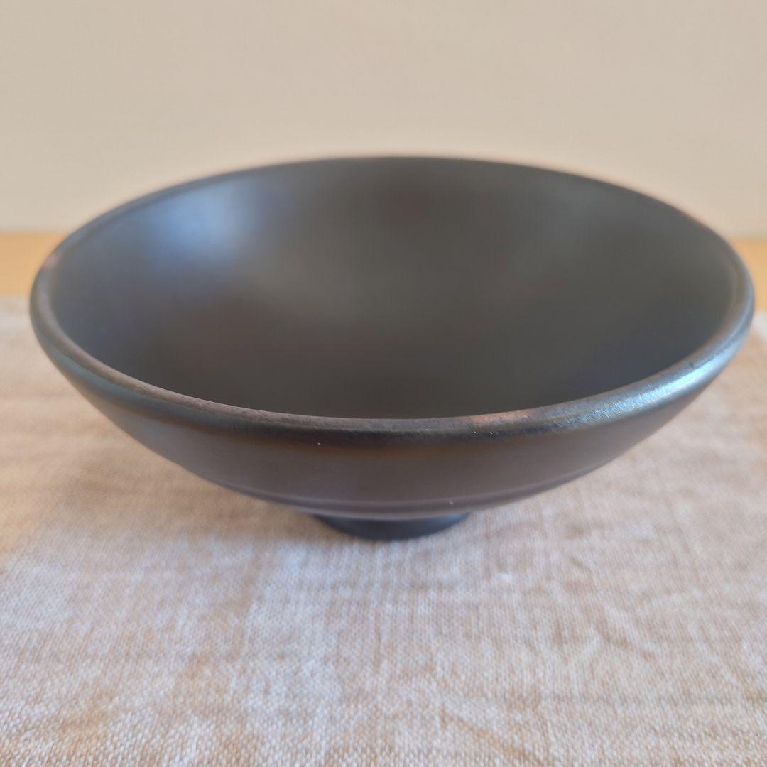 華月 大黒ごはん鍋　1〜2合用　大黒窯　ごはん鍋　丸黒釉　陶器　萬古焼