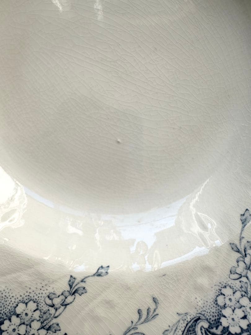 リュネヴィル　luneville フランスアンティーク　プレート　皿　ブロカント