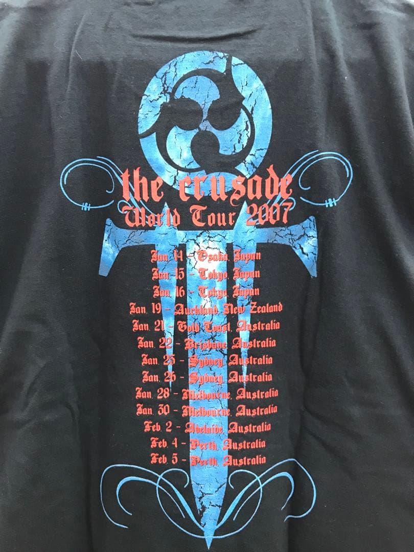 TRIVIUM ヘヴィメタ バンド ワールドツアー 2007 半袖Tシャツ