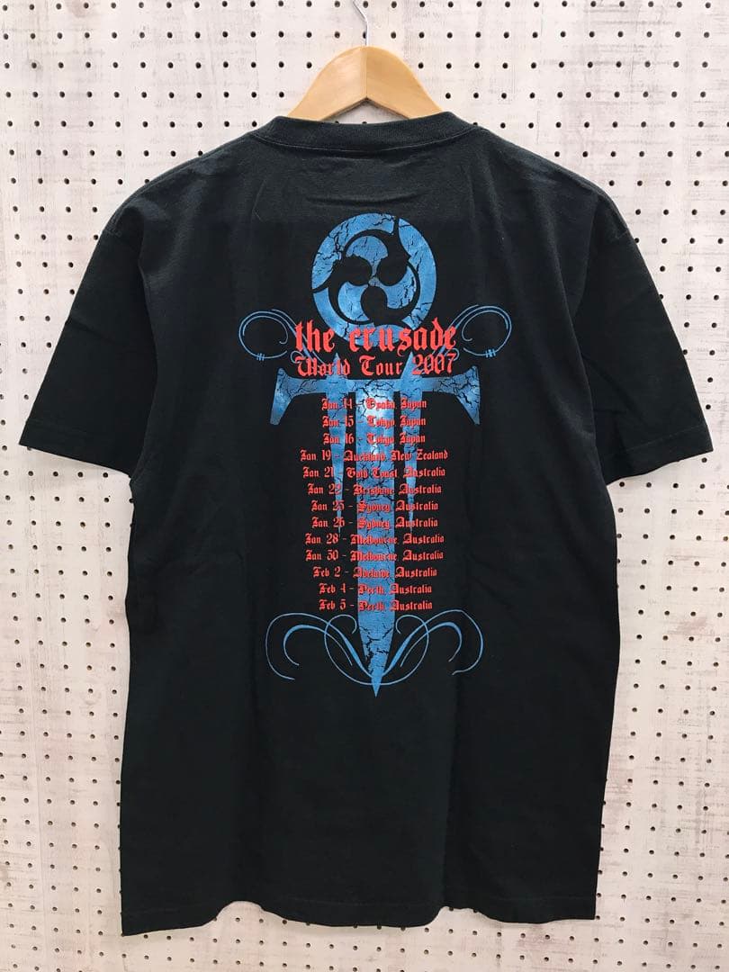 TRIVIUM ヘヴィメタ バンド ワールドツアー 2007 半袖Tシャツ