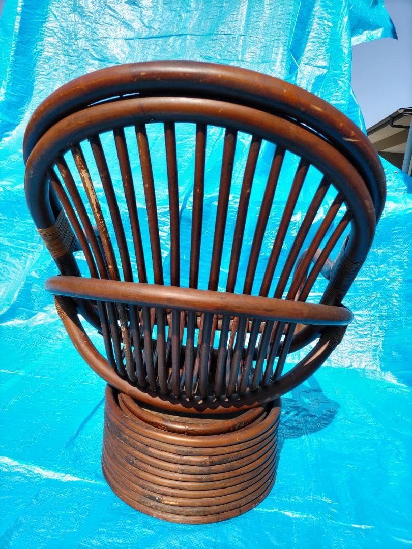 ビンテージ ラタンチェア