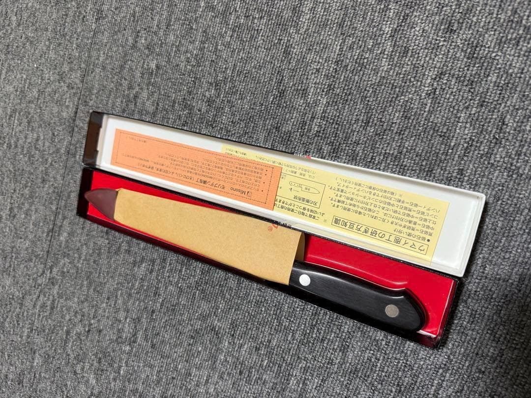 ミソノ 牛刀 180ｍｍ 包丁 モリブデン鋼 ツバ付 NO.511 日本製 ⑵