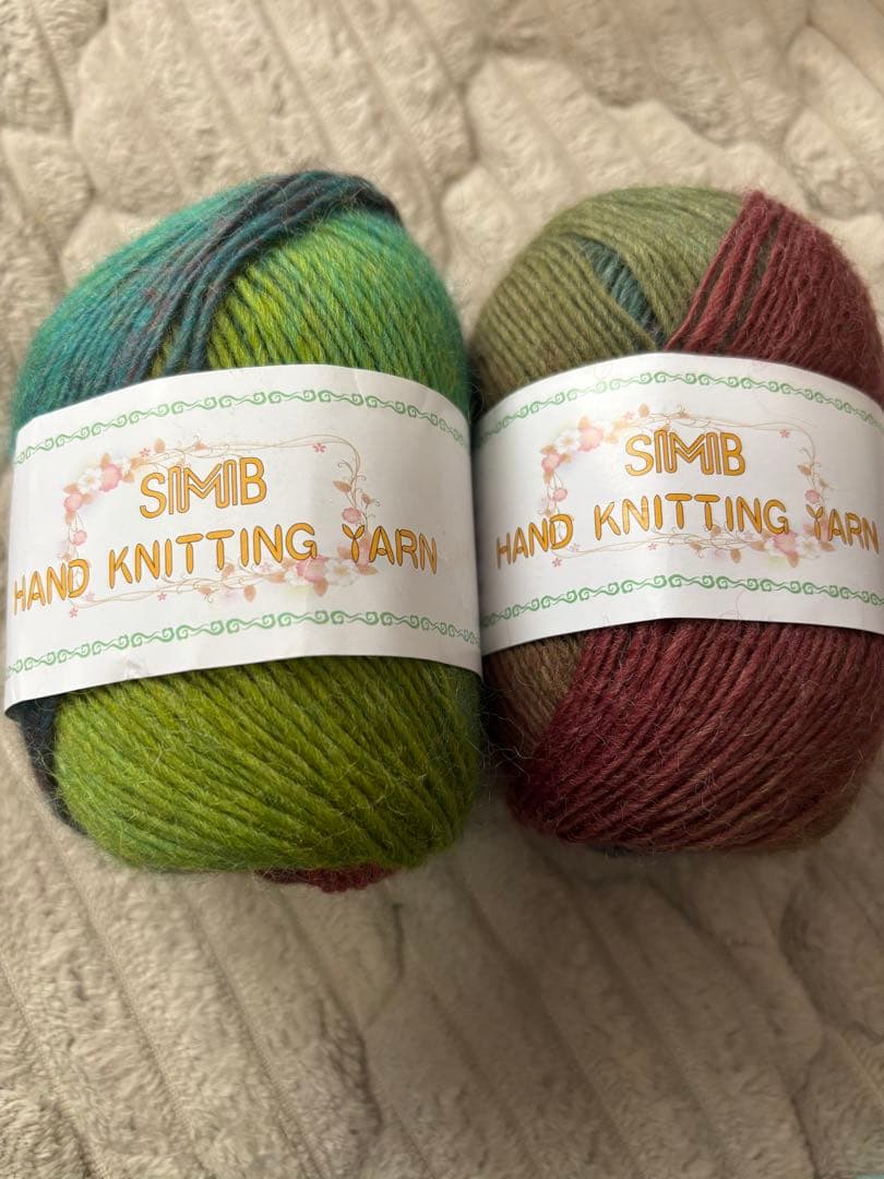 かぎ針編み　グラニースクエア　ブランケット　95×75 ハンドメイド