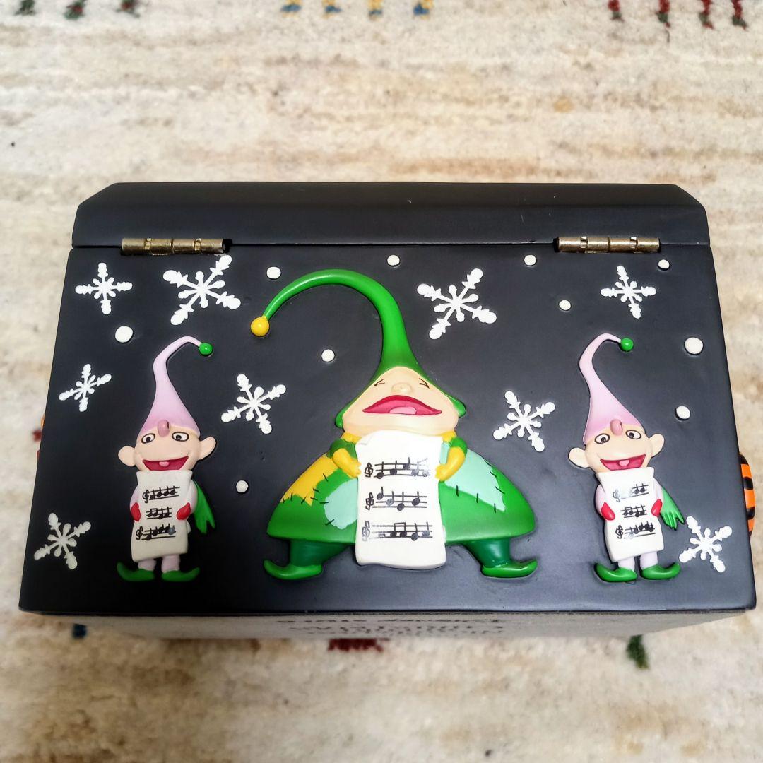 [新品]ナイトメア•ビフォア•クリスマス ミラー ジュエリーボックス　宝石入れ