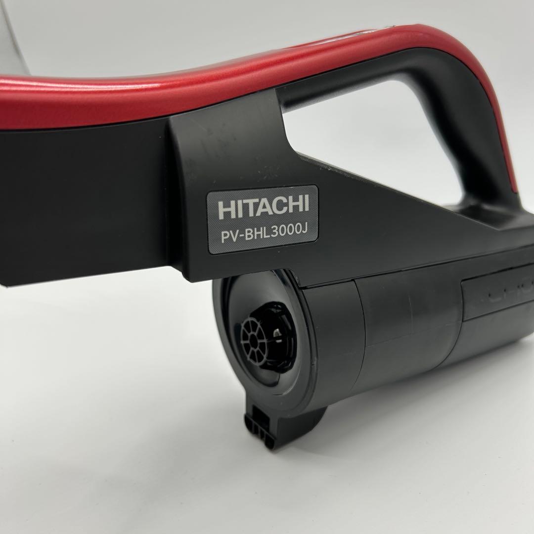HITACHI コードレス掃除機 PV-BHL3000J 本体 2点ブラシ付き