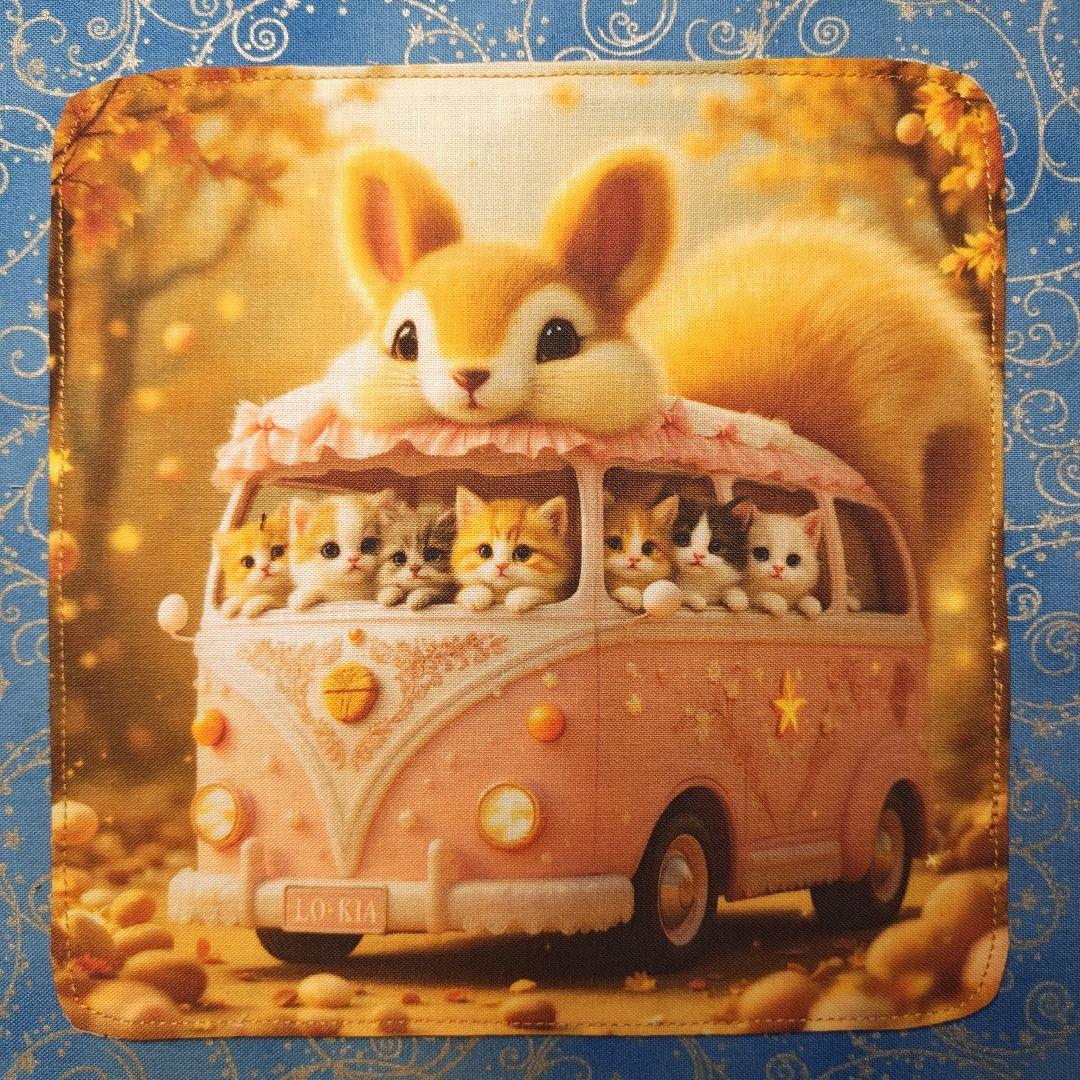 ファン子　ハンカチ　ネコちゃん柄　17枚