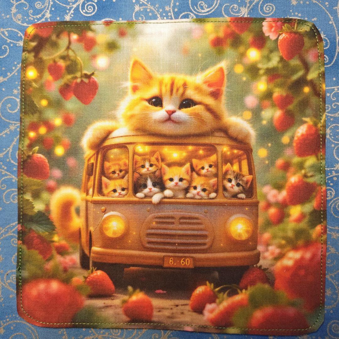 ファン子　ハンカチ　ネコちゃん柄　17枚