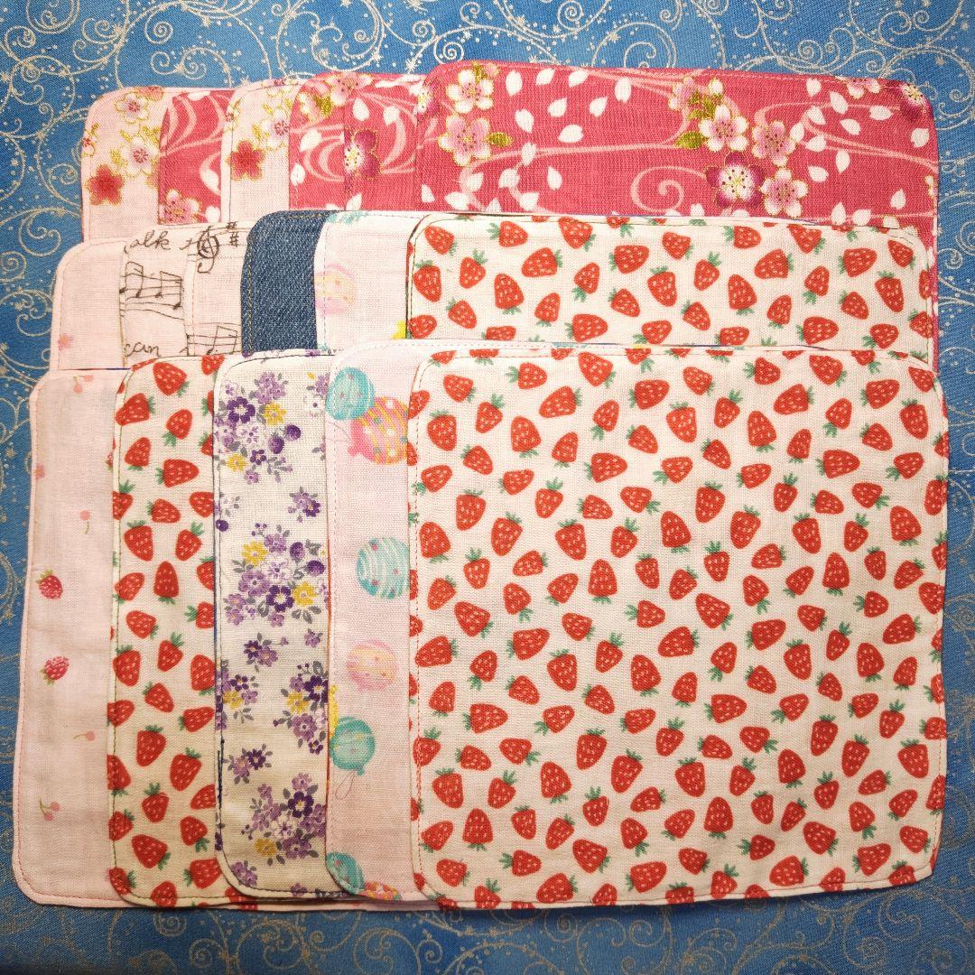 ファン子　ハンカチ　ネコちゃん柄　17枚