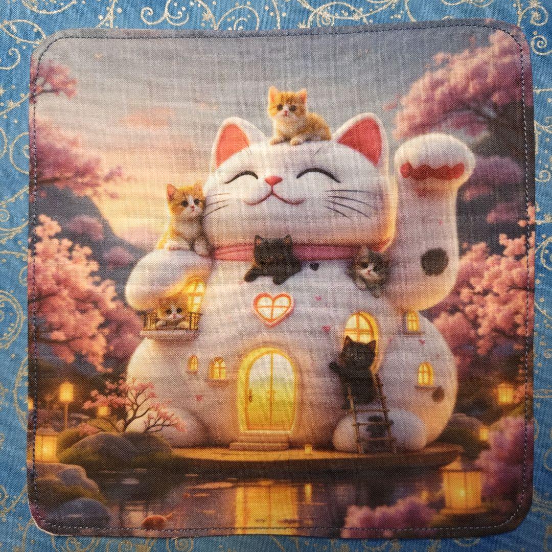 ファン子　ハンカチ　ネコちゃん柄　17枚