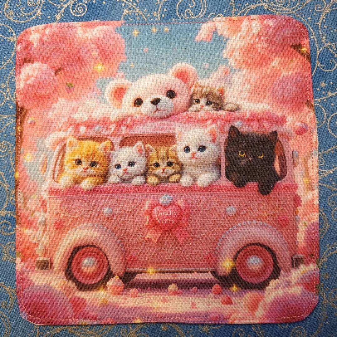 ファン子　ハンカチ　ネコちゃん柄　17枚