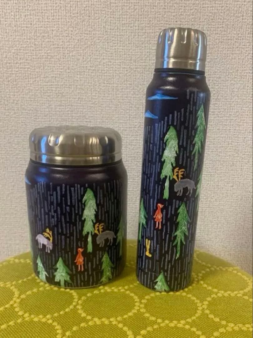 ミナペルホネン one day サーモマグ タンブラー ・フードコンテナ　2点