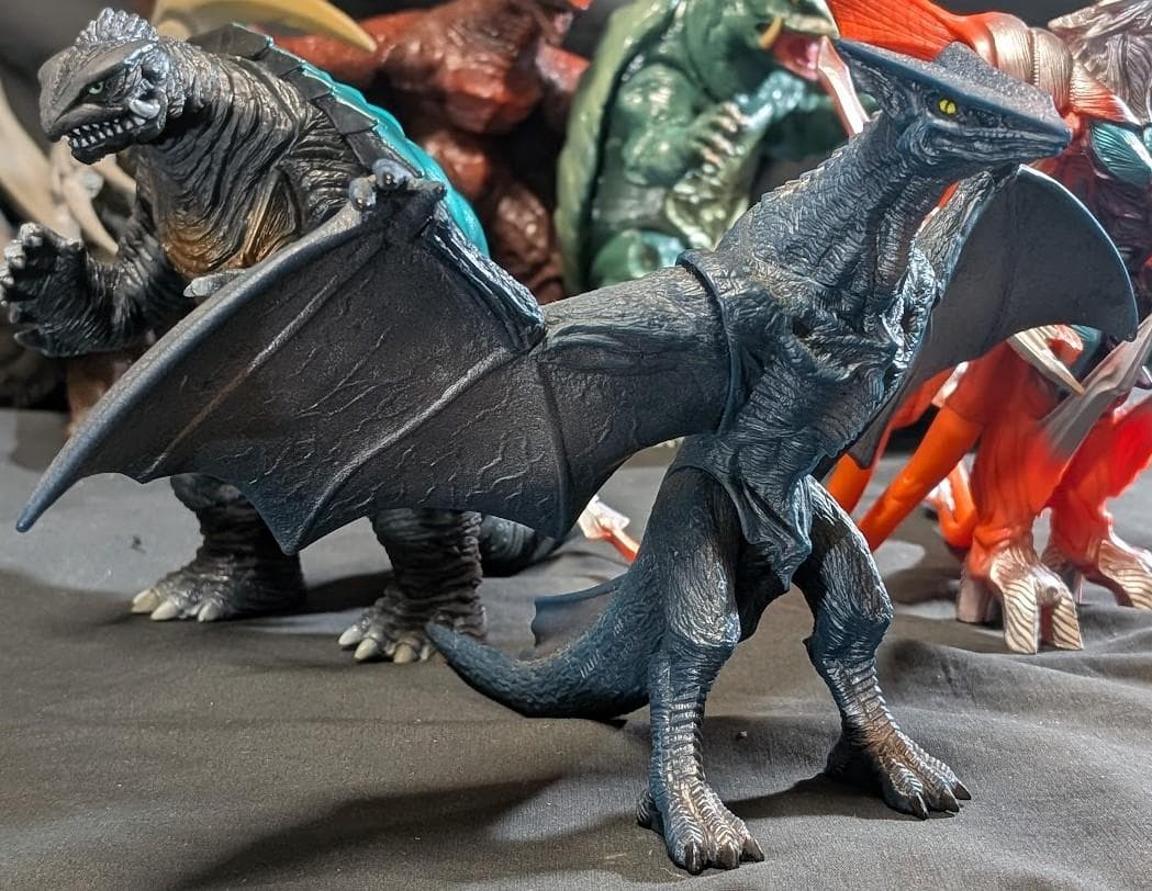 平成ガメラ＆対戦怪獣（バンダイ）ソフビフィギュア７体セット