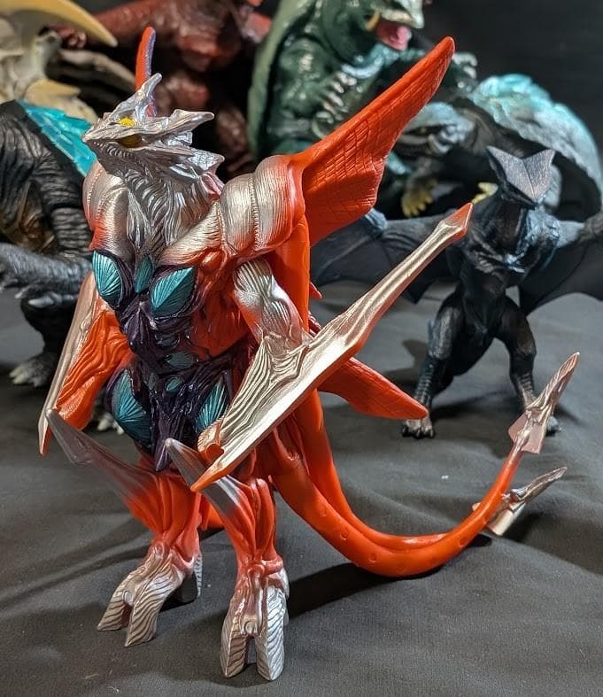 平成ガメラ＆対戦怪獣（バンダイ）ソフビフィギュア７体セット
