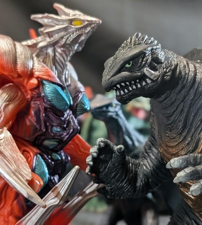 平成ガメラ＆対戦怪獣（バンダイ）ソフビフィギュア７体セット