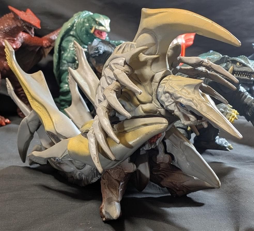 平成ガメラ＆対戦怪獣（バンダイ）ソフビフィギュア７体セット