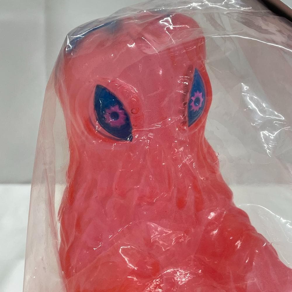 ◆マルサン 世紀の大怪獣 ヘドラ 特殊成型版 水棲期 クリアピンク 01026