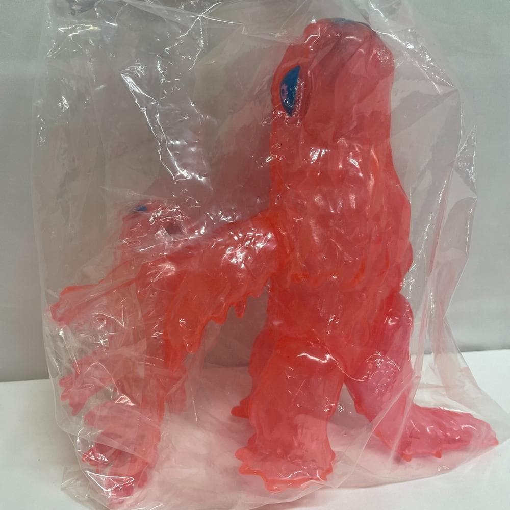 ◆マルサン 世紀の大怪獣 ヘドラ 特殊成型版 水棲期 クリアピンク 01026
