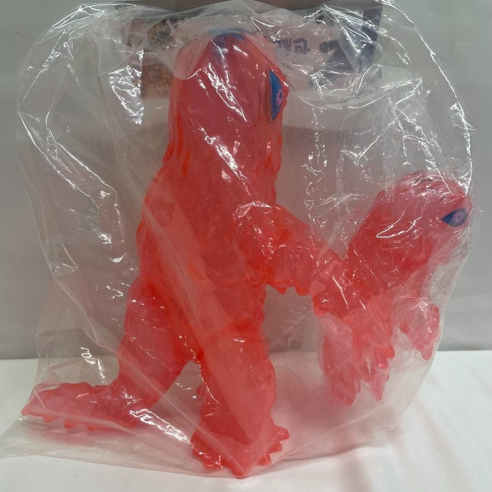 ◆マルサン 世紀の大怪獣 ヘドラ 特殊成型版 水棲期 クリアピンク 01026