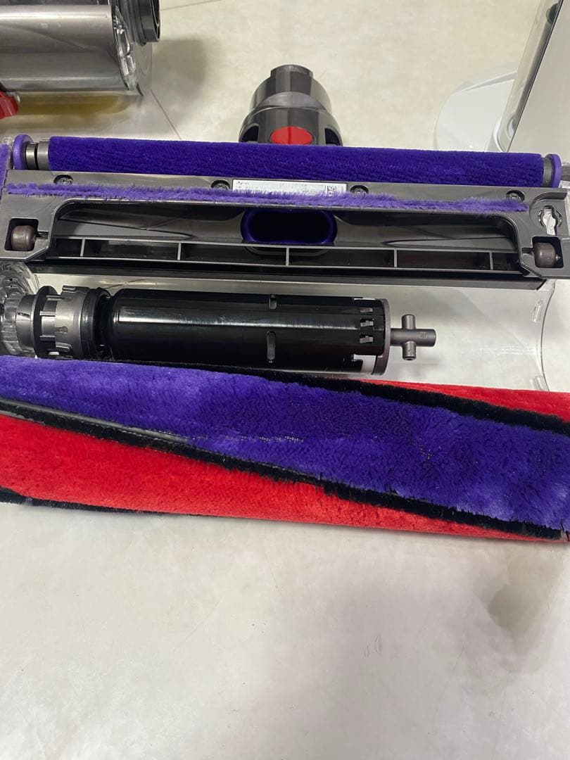 【美品】dyson SV12　純正フロアドック付エコーモード51分続く運転