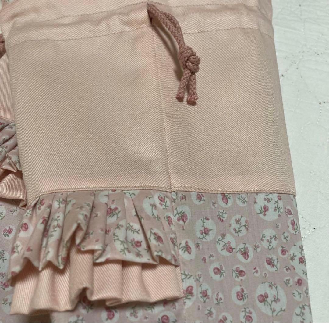 レッスンバッグ　お着替え袋　上靴袋　3点　リバティ　ジョアンナ　いちごラテ　入園