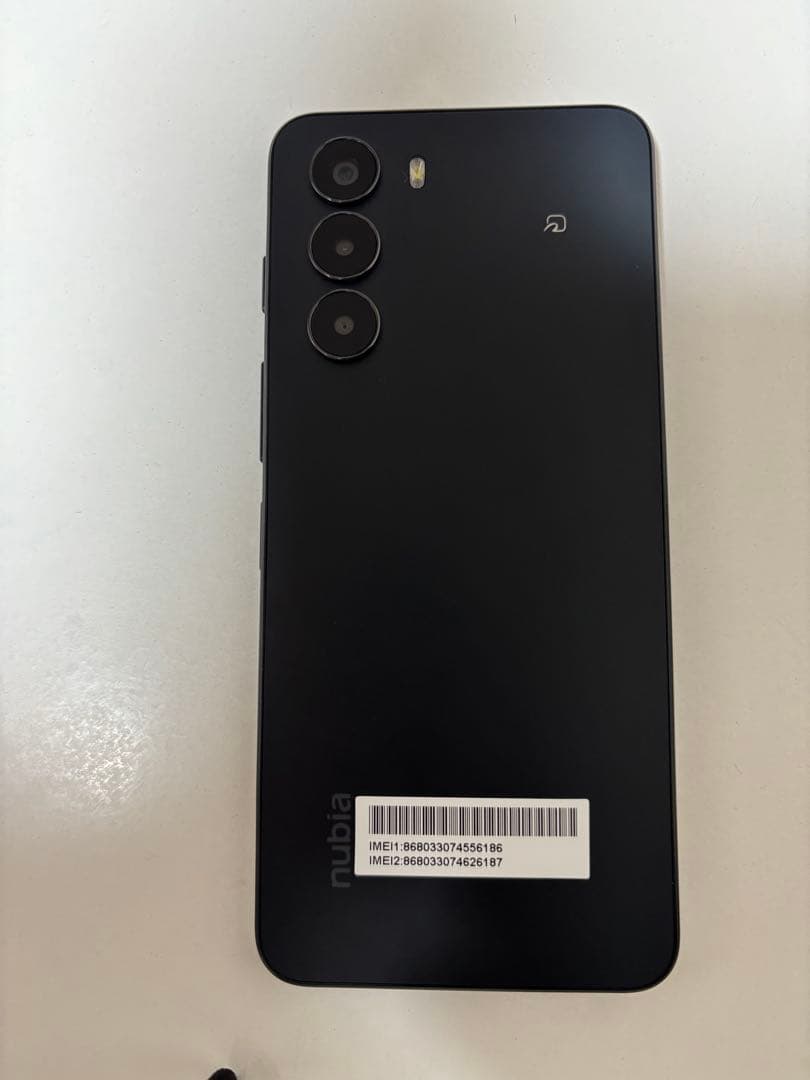 【新品】nubia S 5G ブラック 128G Y!mobile 【即日発送】
