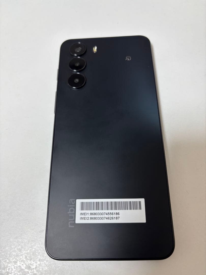 【新品】nubia S 5G ブラック 128G Y!mobile 【即日発送】