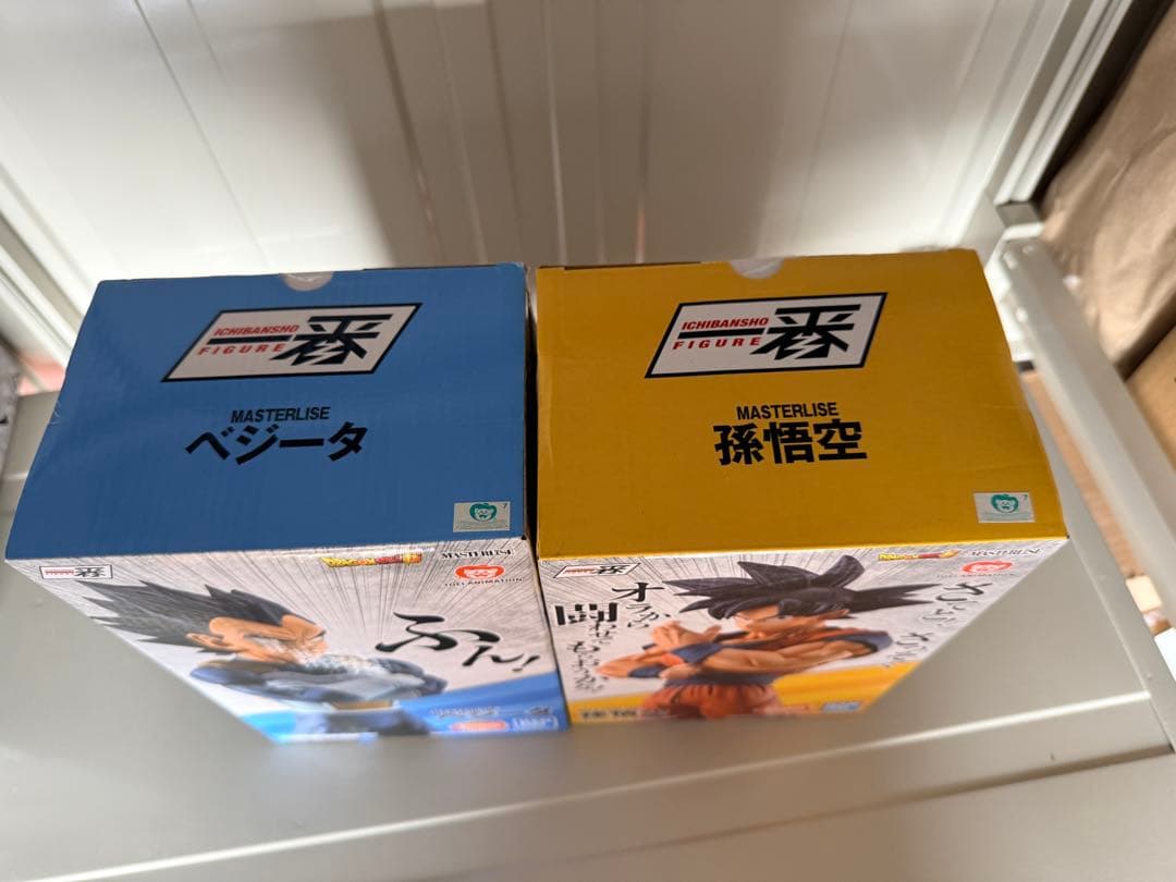 ドラゴンボール一番くじ　ストロングチェインズ　悟空　ベジータ 未開封 海外正規品