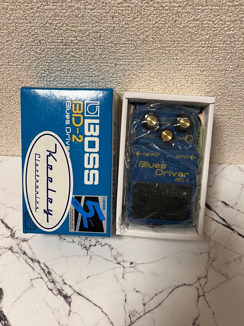 Keeley BD-2 Phat Tube Mod 青LED 箱付 ジャンク