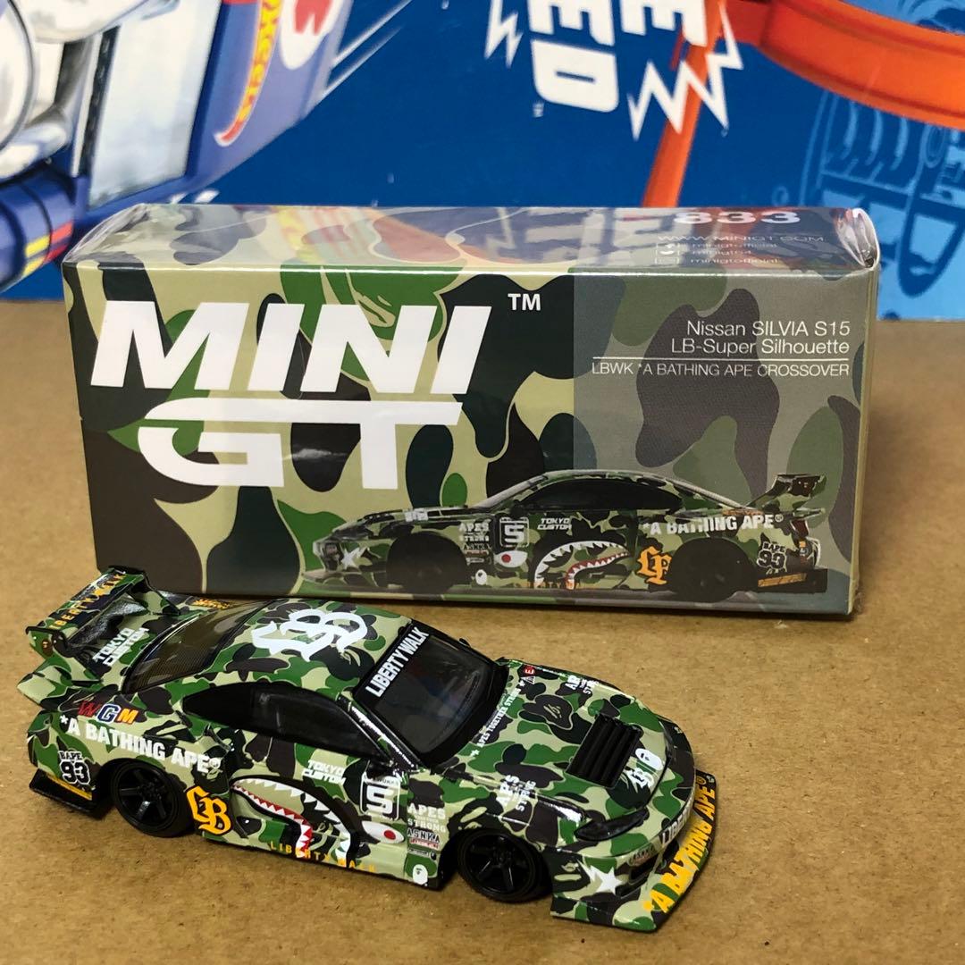 6台セット　MINI GT　リバティウォーク　BAPE　アベイシングエイプ