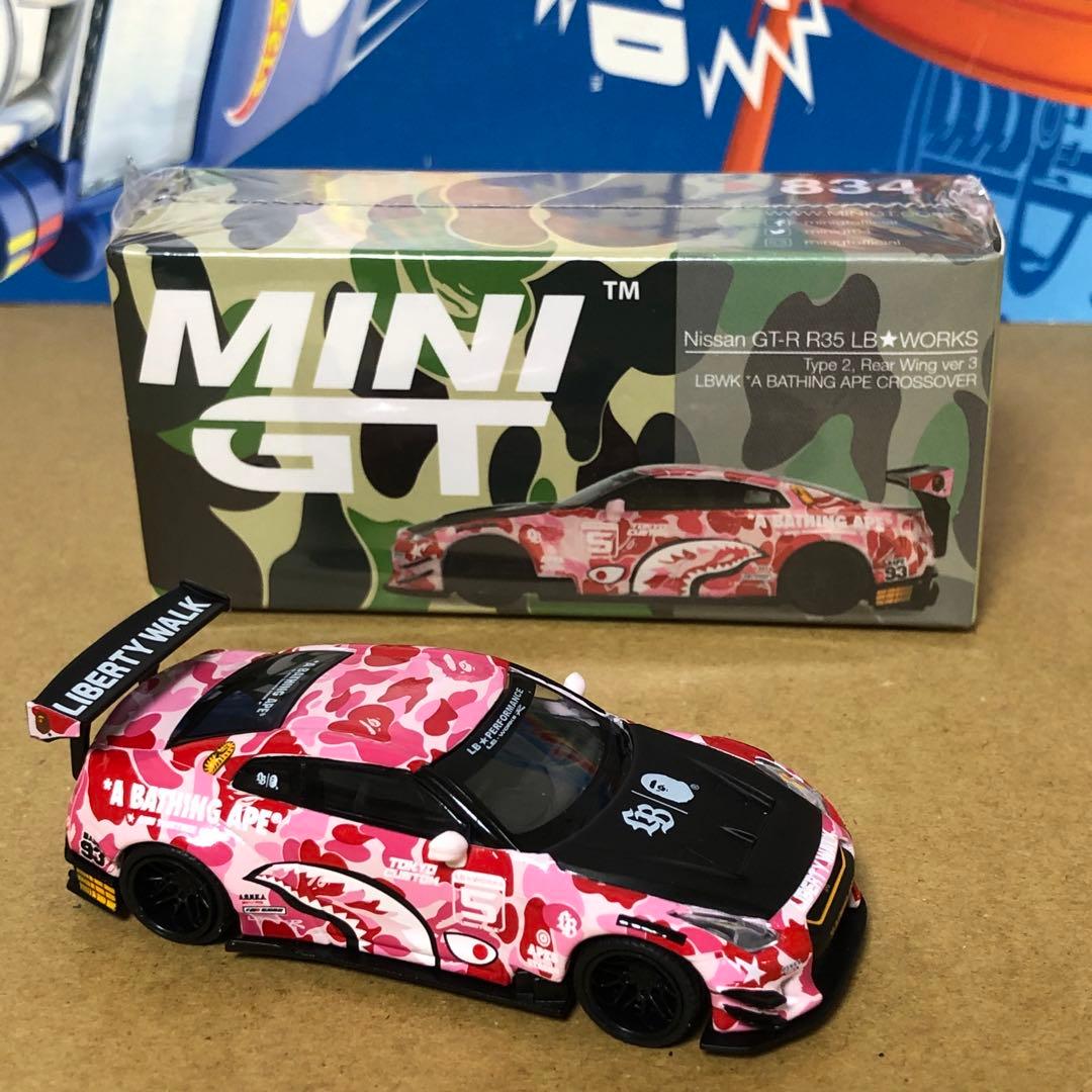 6台セット　MINI GT　リバティウォーク　BAPE　アベイシングエイプ