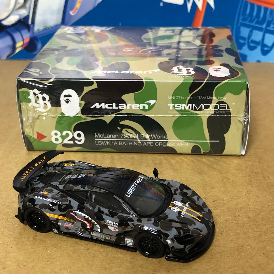 6台セット　MINI GT　リバティウォーク　BAPE　アベイシングエイプ