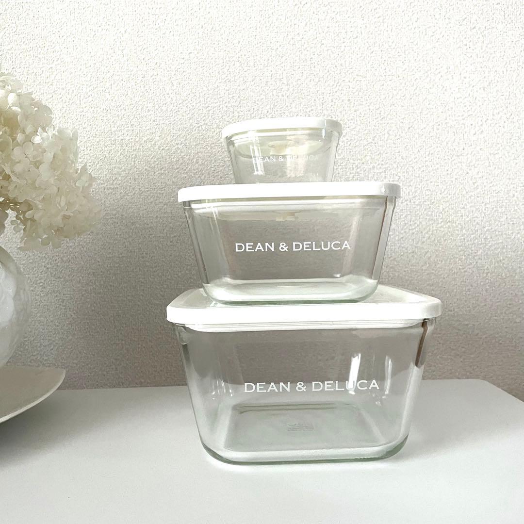DEAN & DELUCA ガラス密閉パック&レンジ3サイズセット