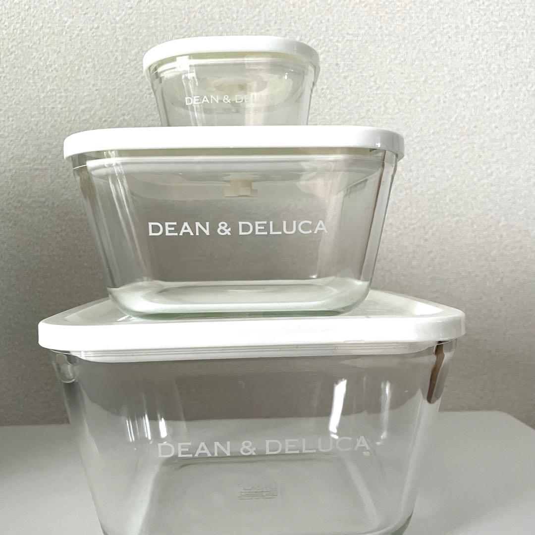 DEAN & DELUCA ガラス密閉パック&レンジ3サイズセット
